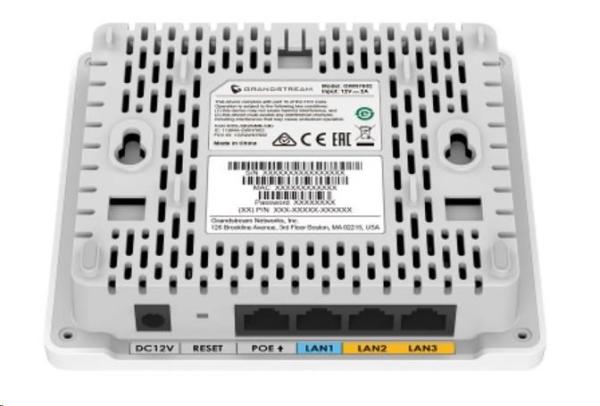 Grandstream GWN7603 AP, 802.11ac Wave-2, Dual band 2x2:2 MU-MIMO, 100+ klientov, 16SSID, PoE1