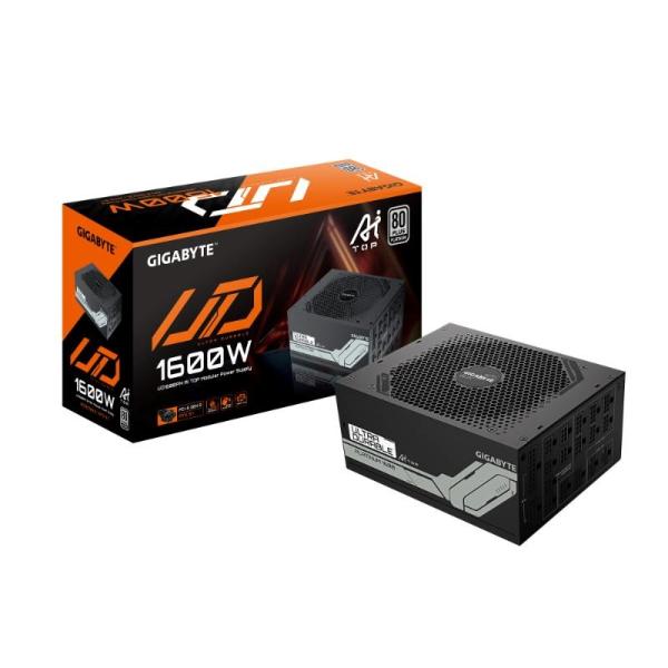 GIGABYTE zdroj UD1600PM PG5 AI TOP,  1600W,  80+ Platinum,  140mm fan