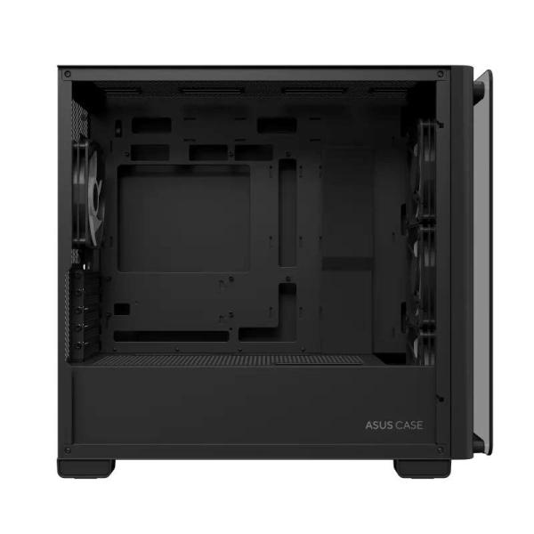 ASUS case A23 PLUS TG ARGB,  Mini Tower,  průhledná bočnice,  4x120mm ARGB Fan,  černá4