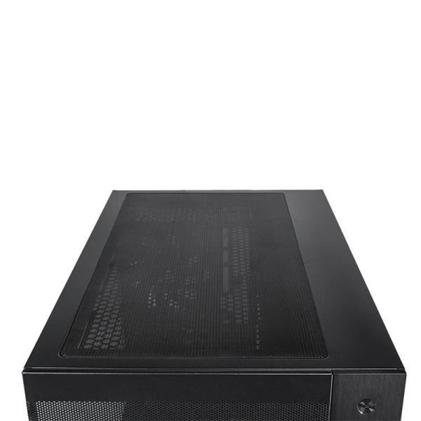 CHIEFTEC skříň VISIO AIR,  ATX,  1x USB-C 3.2,  2x USB 3.0,  3x 140mm Fan,  černá2