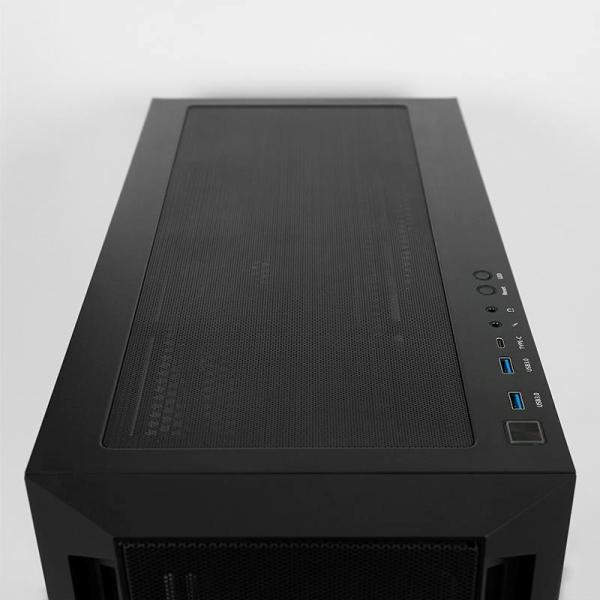 CHIEFTEC skříň APEX AIR,  E-ATX,  1x USB-C 3.2,  2x USB 3.0,  3x 140mm Fan,  černá3
