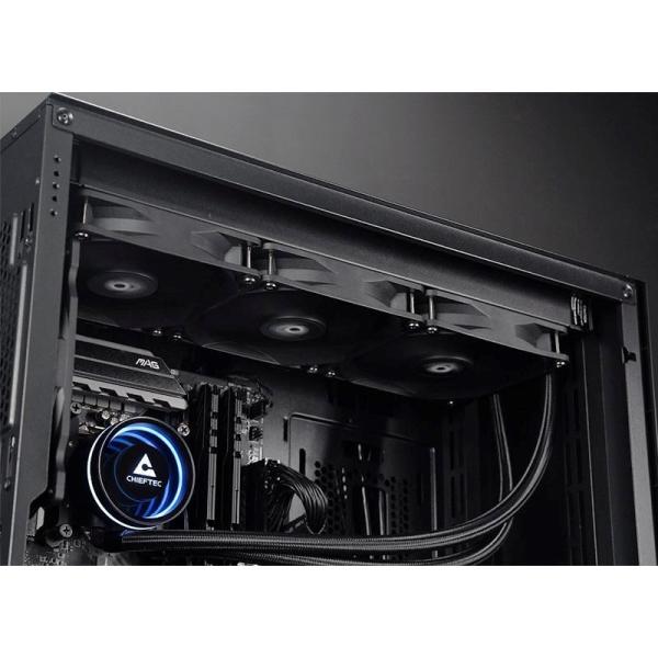 CHIEFTEC vodní chlazení CPU Iceberg 360 Dark,  3x120mm,  ARGB vodní blok,  LGA1851,  AM5,  černá1