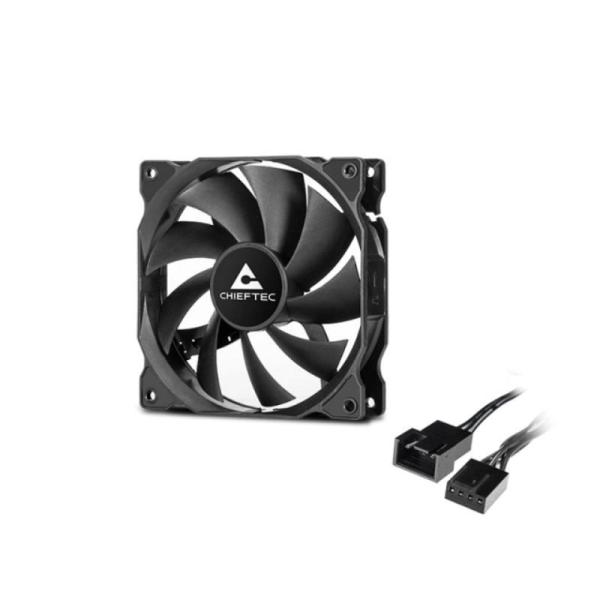 CHIEFTEC ventilátor ZF-1225PWM,  120mm,  PWM,  černá1