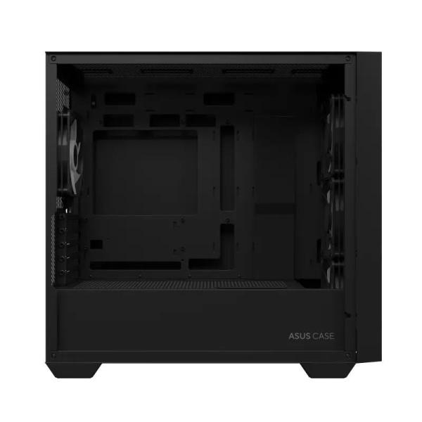 ASUS case A21 PLUS,  Mini Tower,  průhledná bočnice,  4x 120mm ARGB Fan,  černá6