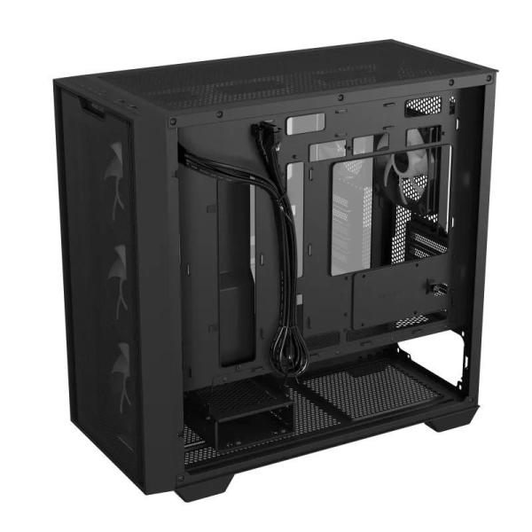 ASUS case A21 PLUS,  Mini Tower,  průhledná bočnice,  4x 120mm ARGB Fan,  černá0