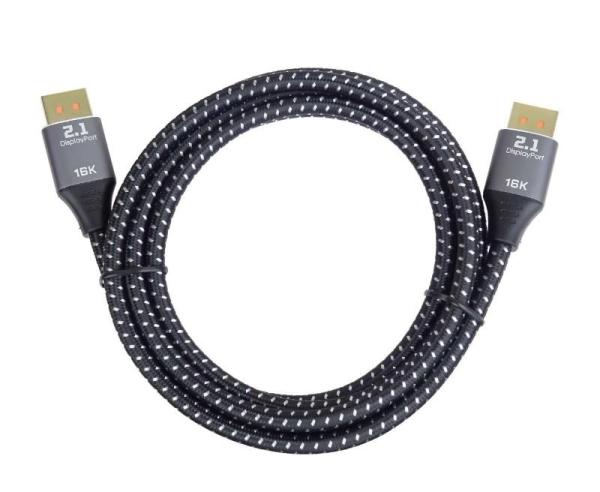 PREMIUMCORD Kabel DisplayPort 2.1,  16K@60Hz,  8K@120Hz,  1.5m1