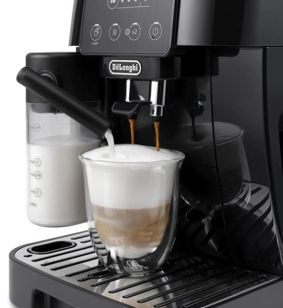 DeLonghi ECAM 220.60.B Magnifica Start automatický kávovar, 1450 W, vestavěný mlýnek, 15 barů, displej, černá1