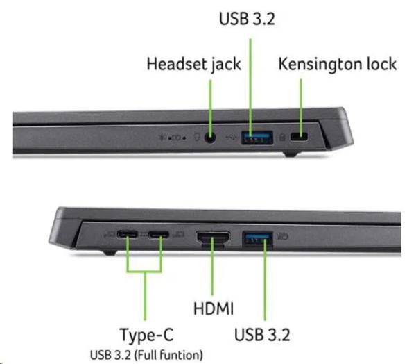 ACER NTB Aspire Go 15 (AG15-51P-50MX), i5-1235U, 15.2"WUXGA, 8GB, 512GB SSD, Intel Iris, W11H, Gray8