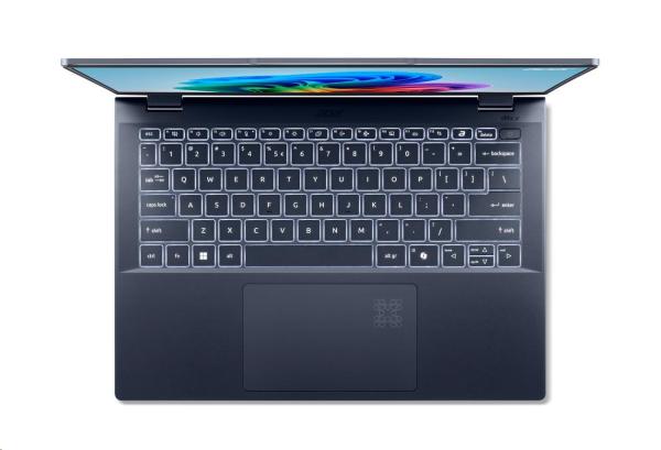 ACER NTB Swift 14 AI (SF14-51-7892), Core Ultra 7 258V, 14"WQ2.8K, 32GB, 1024GB SSD, Intel Arc, Win11H, Blue5
