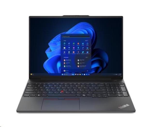 Lenovo ThinkPad E/ E16 Gen 2 (AMD)/ R7-7735HS/ 16"/ WUXGA/ 32GB/ 1TB SSD/ AMD int/ W11P/ Black/ 3R