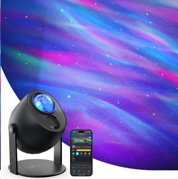 BAZAR - Govee Galaxy Light Projector Pro Matter - Poškozený obal (Komplet)1