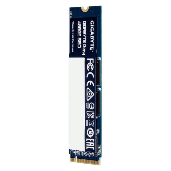 GIGABYTE SSD 500GB 4000E,  PCIe Gen4x4,  M.2 2280,  (R:3600MB/ s, W:3000MB/ s)3