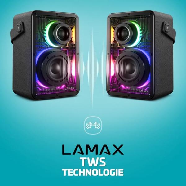 LAMAX CyberWave1 - přenosný reproduktor2