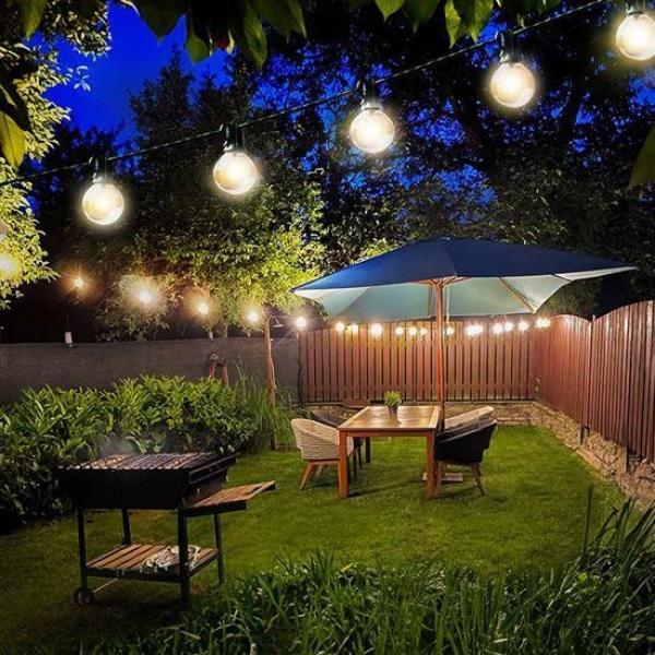 Solight LED venkovní řetěz s žárovkami,  25 žárovek,  15m+5m,  20W,  teplá bílá4