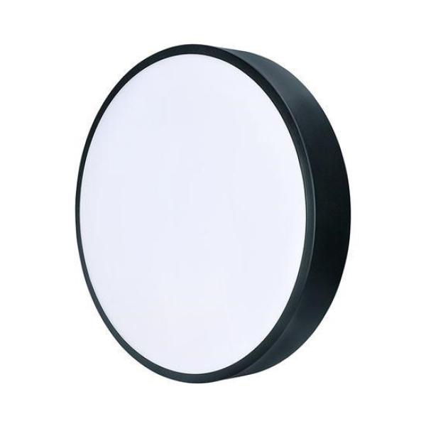 Solight LED stropní osvětlení LECCE,  3CCT,  36W,  2100lm,  30cm,  3000/ 4000/ 6000K,  černá2