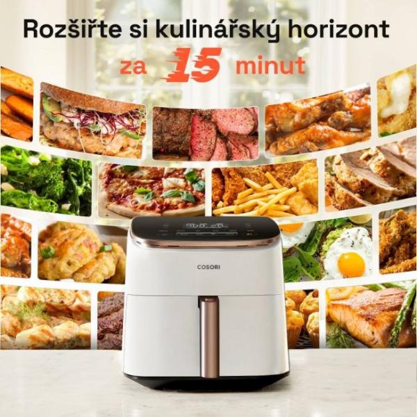 Cosori TurboBlaze Pro horkovzdušná fritéza 6.2l,  bílá5