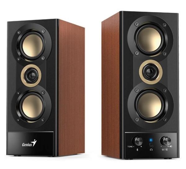 Genius SP-HF800BT/ Stereo/ 20W/ Hnedá