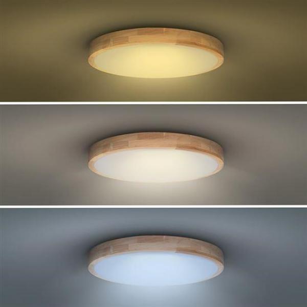 Solight LED osvětlení s dálkovým ovladačem Solid Oak,  60W,  4200lm,  51cm,  změna chromatičnosti,  stmívatelné7