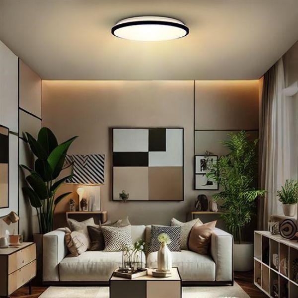 Solight LED osvětlení s dálkovým ovladačem Jamil,  48W,  3360lm,  40cm,  změna chromatičnosti,  stmívatelné7