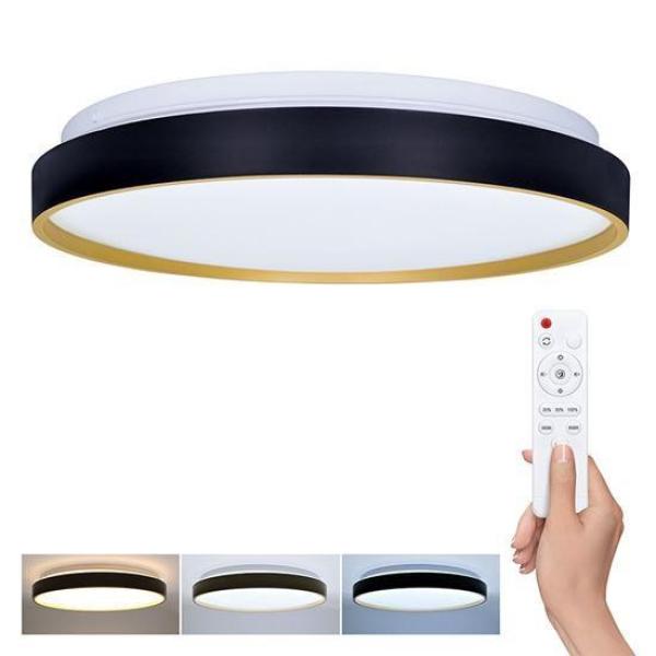 Solight LED osvětlení s dálkovým ovladačem Cala,  48W,  3360lm,  38cm,  změna chromatičnosti,  stmívatelné