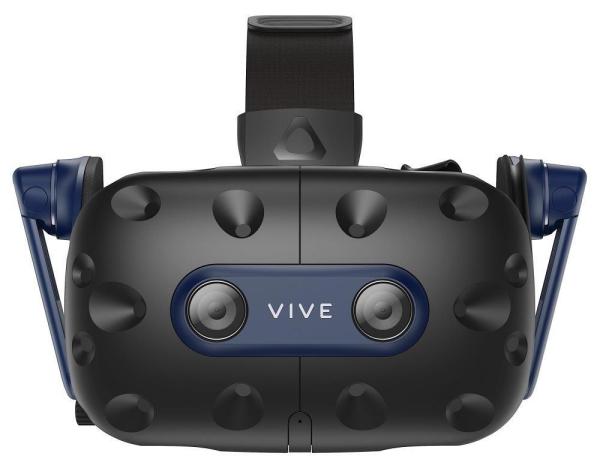 HTC Vive Pro 2 Full kit brýle pro virtuální realitu,  2x 2448x2448px,  5K rozlišení,  120Hz,  FOV 120°,  černá/ modrá2