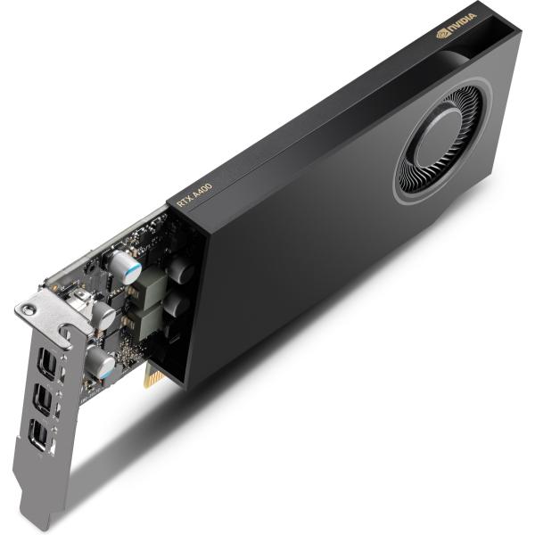 HP VGA NVIDIA RTX A400 4GB GDDR6,  4x mini DisplayPort 1.46