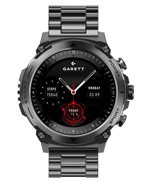 Garett Smartwatch Atom Black Steel1