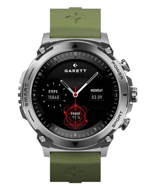 Garett Smartwatch Atom Silver Steel9