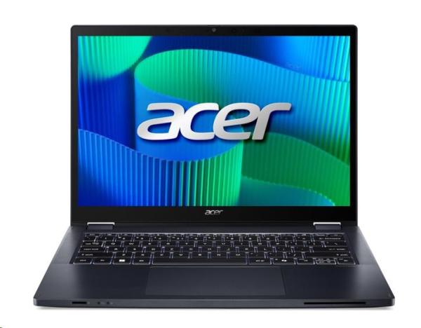 Acer TravelMate P4 Spin 14/ TMP414RN-54-TCO-56VJ/ U5-125U/ 14"/ WUXGA/ T/ 16GB/ 512GB SSD/ 4C-iGPU/ W11P/ Blue