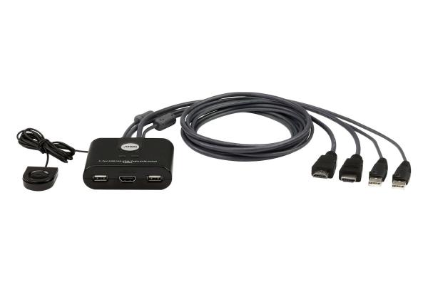 ATEN 2-port HDMI KVM USB mini