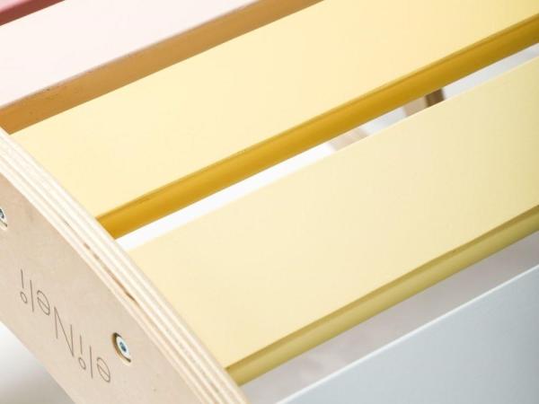 Dřevěná montessori houpačka 5v1 - pastel (NOVINKA)3