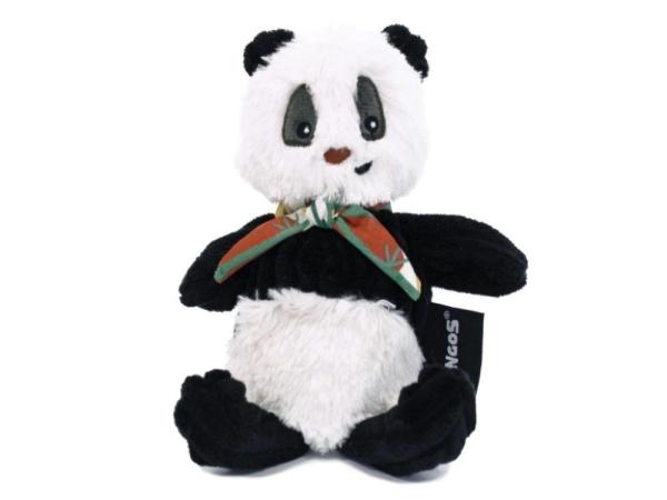 Plyšová panda v dárkové krabičce - malá1