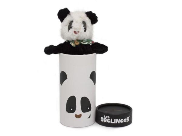 Plyšová panda v dárkové krabičce - malá2