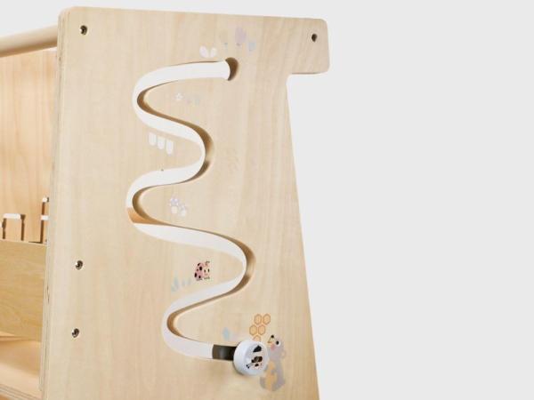 Rostoucí učicí věž edukativní 5v1 Play 90 cm - Zvířátka (NOVINKA)2