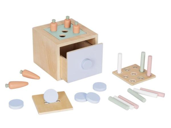 Sada montessori hraček pro děti od 1 roku (13–18 měsíců) Farma - edukativní box2