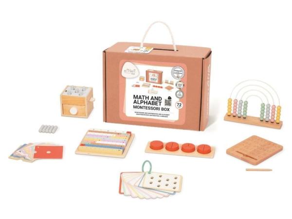 Sada montessori hraček pro děti od 2 let (25+ měsíců) - edukativní box