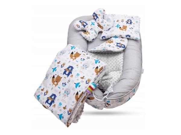 Set do postýlky - 7dílná sada Boho zvířátka1