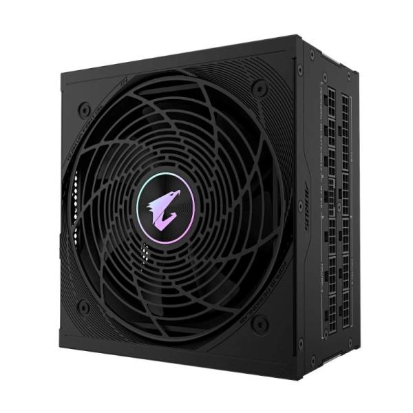 GIGABYTE zdroj AE1000PM PG5,  1000W,  80+ Platinum,  120mm fan,  černá1