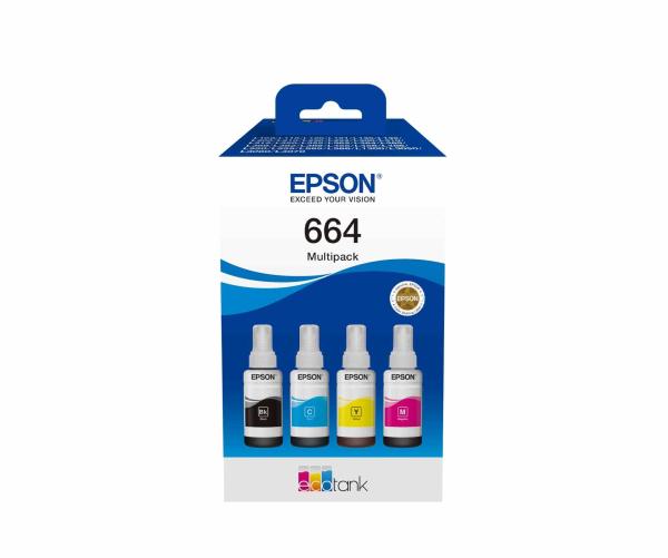 Viacfarebné balenie atramentov EPSON 664 EcoTank