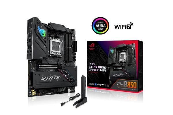 ASUS MB Sc AM5 ROG STRIX B850-F GAMING WIFI, AMD B850, 4xDDR5, 1xDP, 1xHDMI, WiFi, ATX