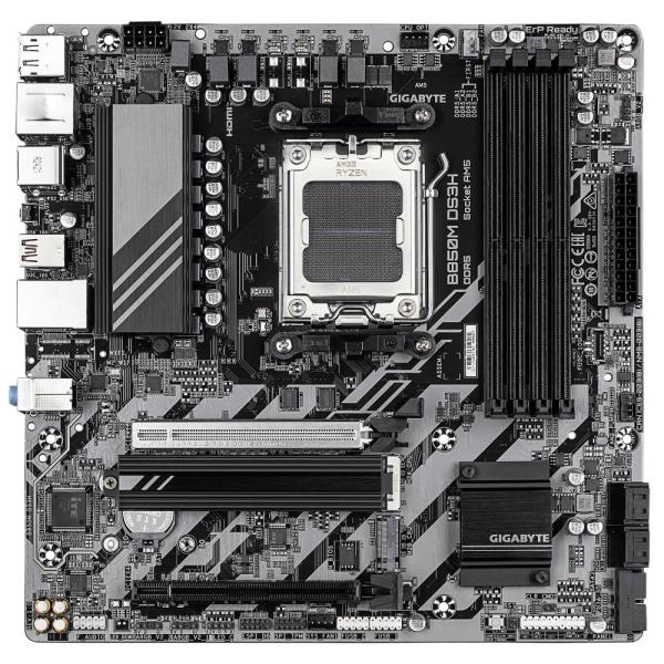 GIGABYTE MB Sc AM5 B850M DS3H,  AMD B850,  4xDDR5,  2xDP,  1xHDMI,  mATX1