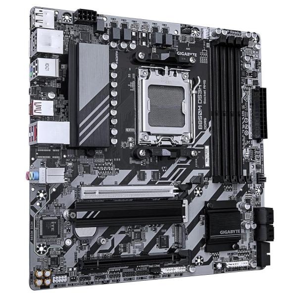 GIGABYTE MB Sc AM5 B850M DS3H,  AMD B850,  4xDDR5,  2xDP,  1xHDMI,  mATX2