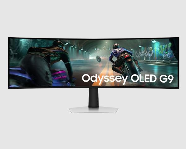 Samsung Odyssey OLED G9/ LS49DG910SUXEN/ 49"/ OLED/ 5120x1440/ 144Hz/ 0, 03ms/ Silver/ 2R