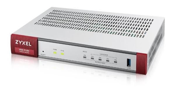Zyxel USG FLEX 50 H, 5 Gig. ports, Gold Secur. Pack