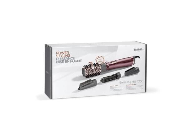 BaByliss AS960E kulmofén,  1000 W,  2 teploty + chlazení,  nástavce,  pouzdro6