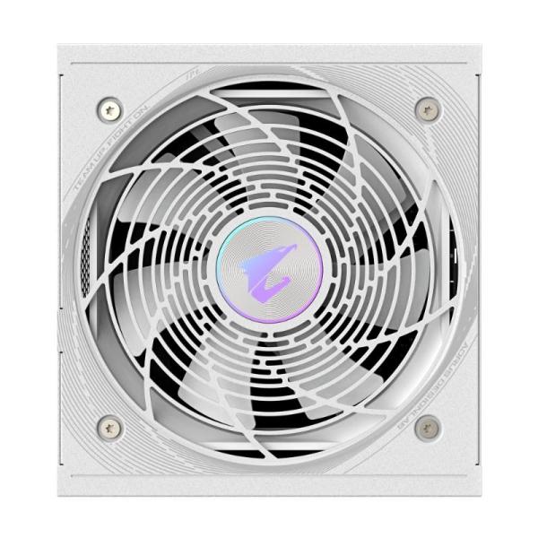 GIGABYTE zdroj AE850PM PG5,  850W,  80+ Platinum,  120mm fan,  bílá1