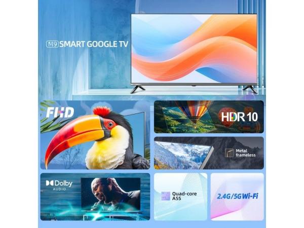 CHiQ L40M9E TV 40",  Full HD,  smart,  Google TV,  Dolby Audio,  dbx-tv,  HDR 103