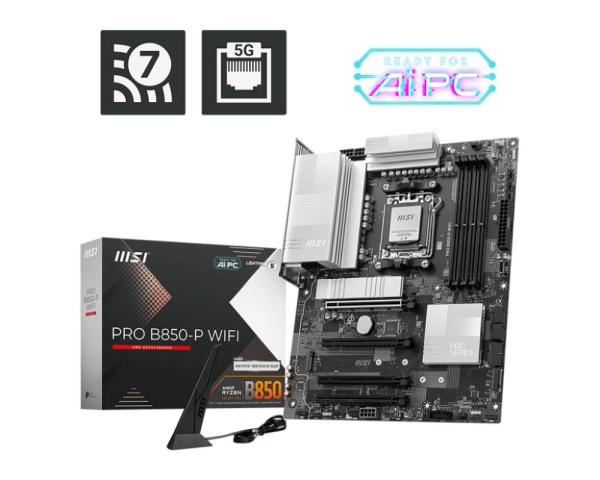 MSI PRO B850-P WIFI/ AM5/ ATX