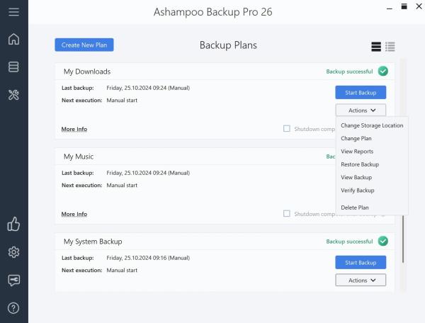 Ashampoo Backup Pro 264