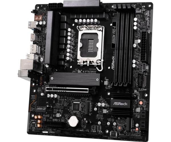 ASRock MB Sc LGA1851 B860M Pro-A, Intel B860, 4xDDR5, 1xDP, 1xHDMI, mATX2